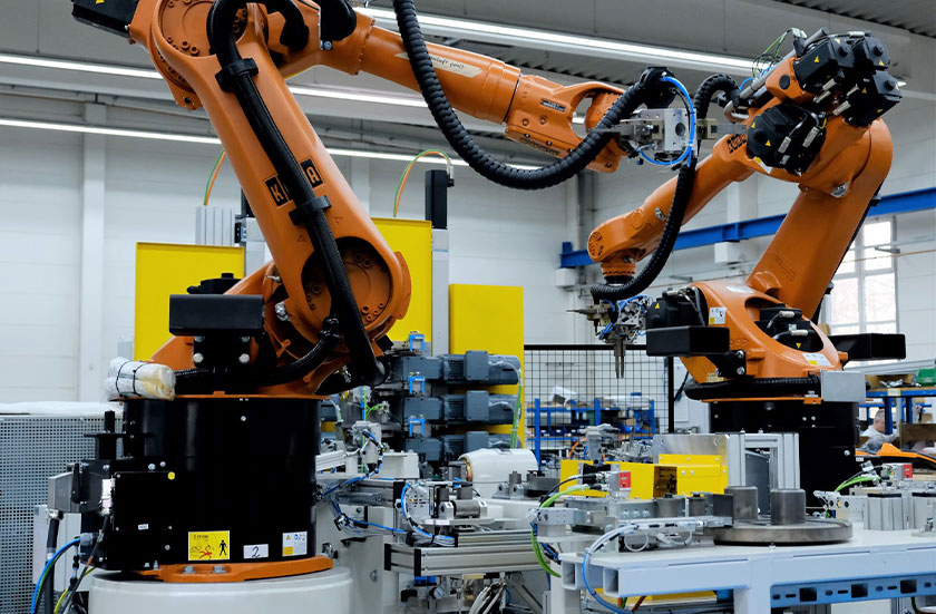 Roboter-Schweißanlagen für komplexe Schweißbaugruppen