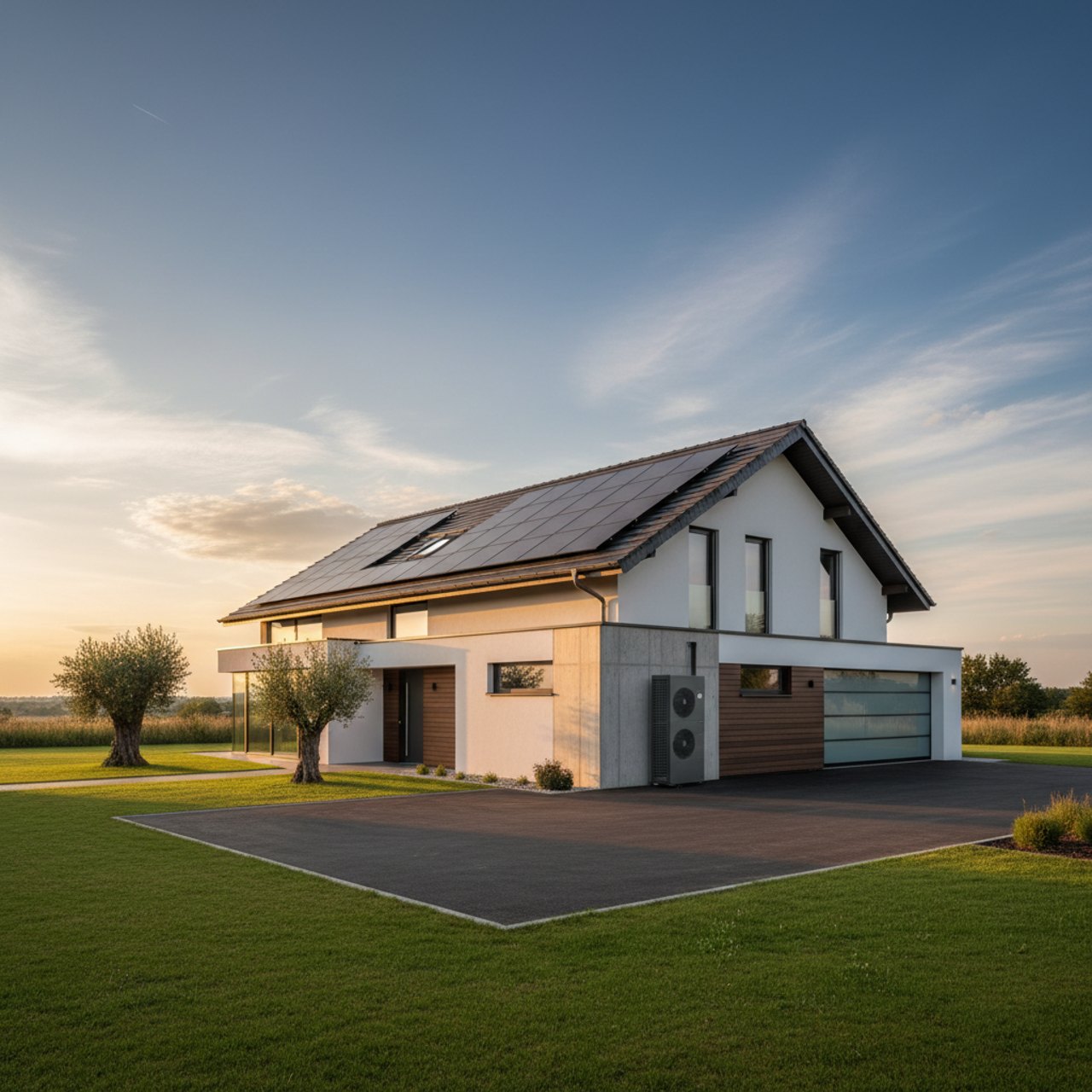 Photovoltaikanlage auf einem Eigenheim
