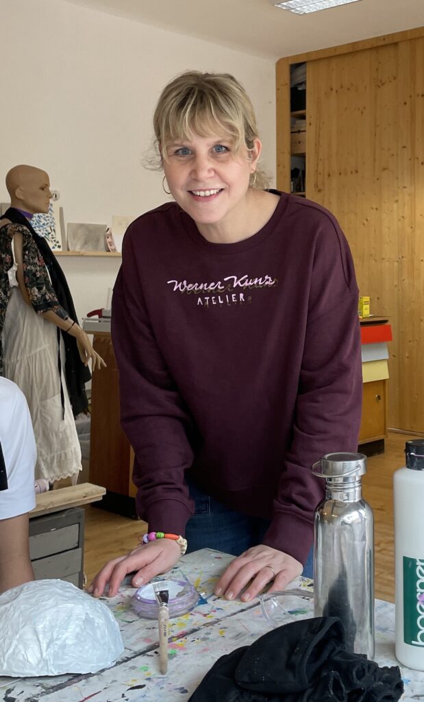 Kreative Arbeit im Atelier