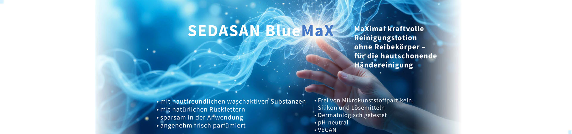 Produktlinie Sedasan BlueMax