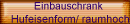 Einbauschrank Hufeisenform, raumhoch