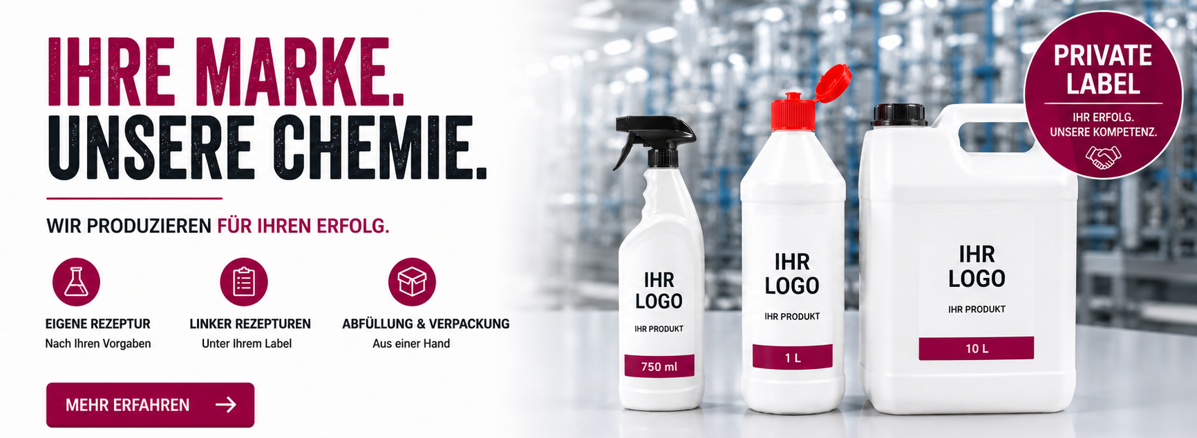 Produktsortiment Linker Chemie