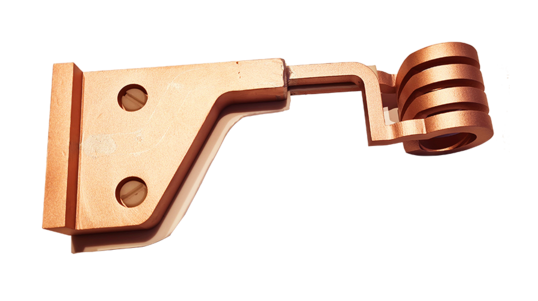 3D-gedruckter Induktor aus Reinkupfer
