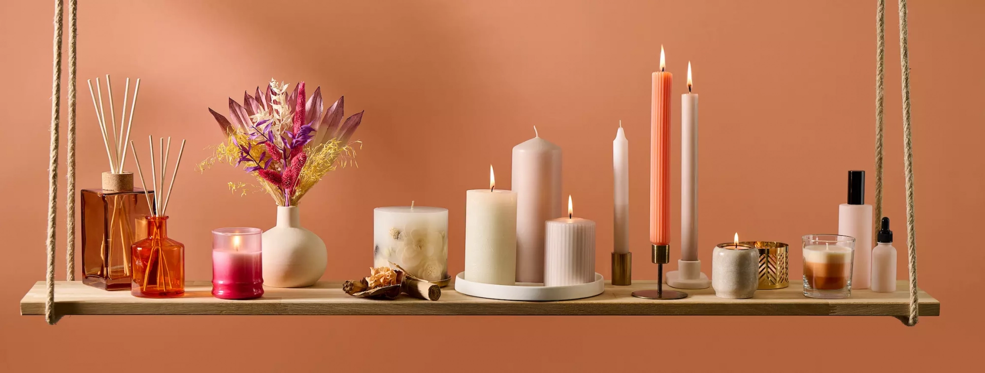 Kerzen und Scentscapes