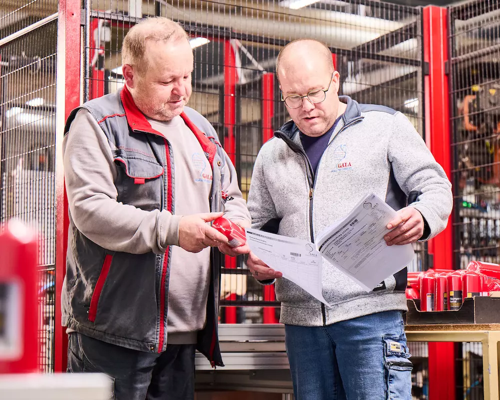 Qualitätskontrolle in der Produktion