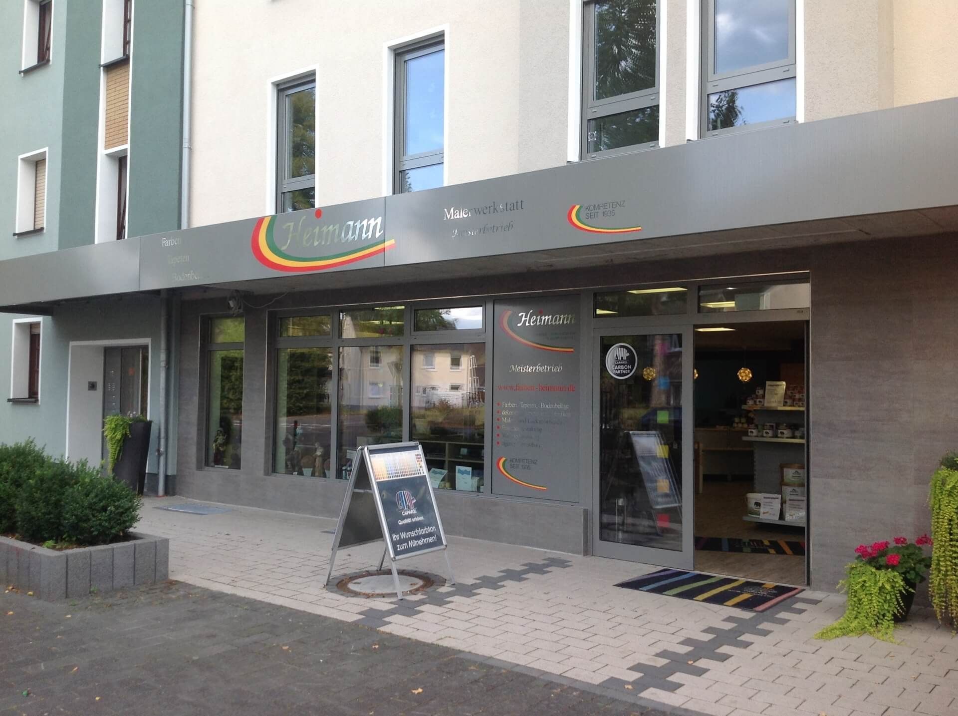 Eingangsbereich des Betriebs