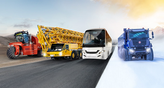 Motoren, Achsen und Fahrerhäuser (DAF Components)
