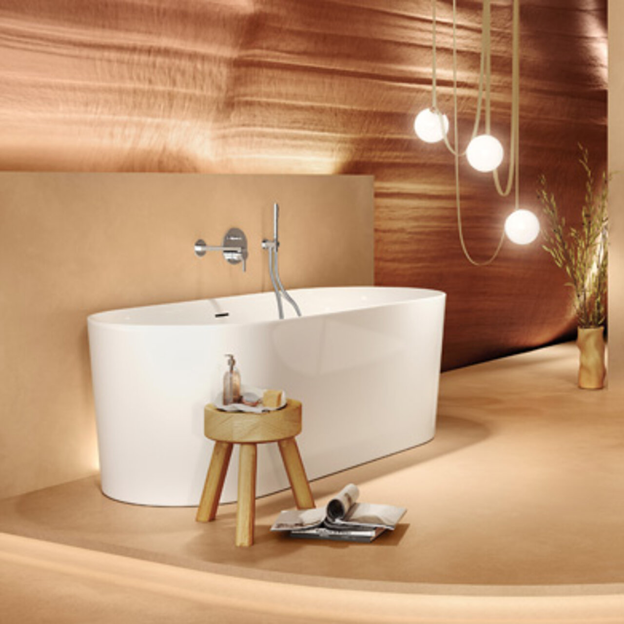 Badausstellung – freistehende Badewanne