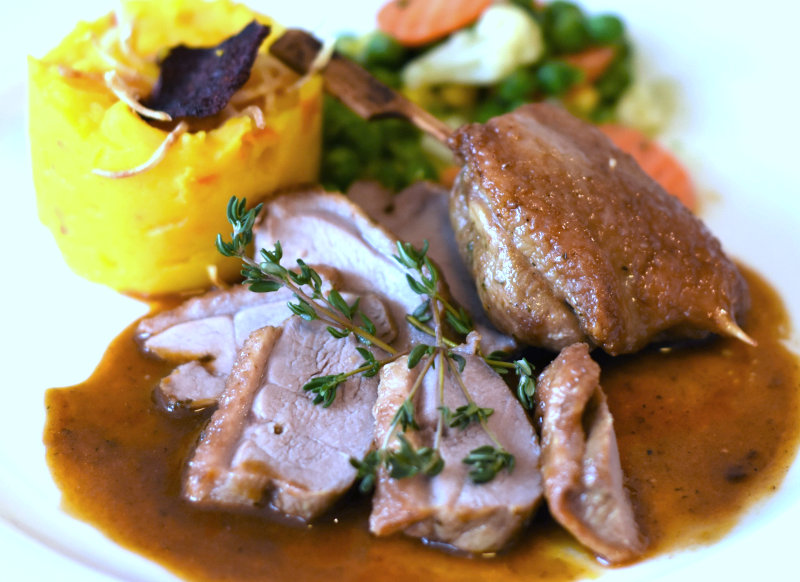 Bratensauce zubereitet