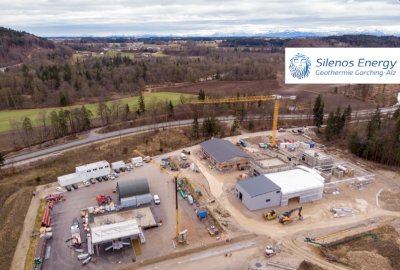 Baustelle Geothermie-Projekt