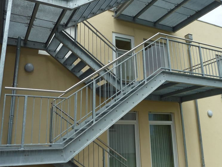 Stahltreppe