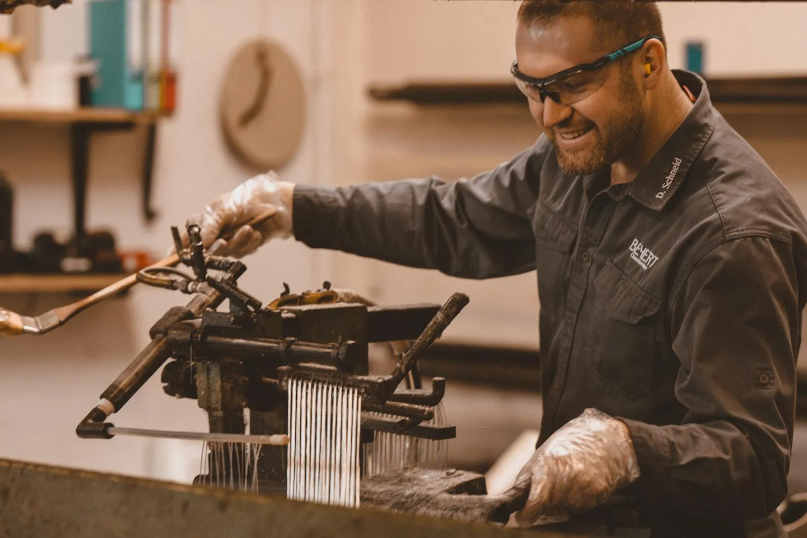 Produktion am Standort Hennef (Sieg)