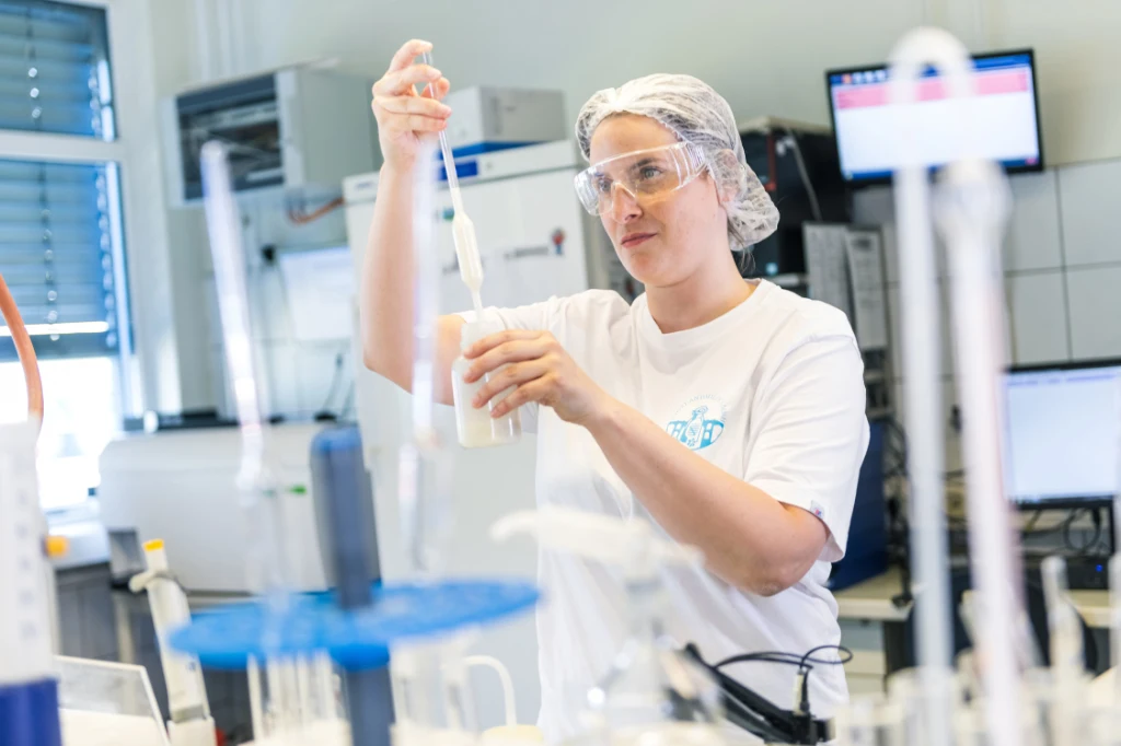 Probenentnahme im Labor