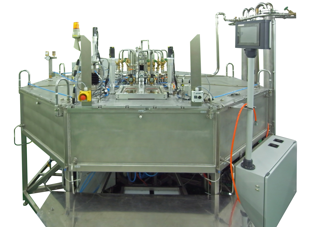 Vakuum-Induktionsofen IT-KCH-8-435x50-3000-950-S-VAC