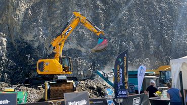 Einsatz im Steinbruch/Kieswerk