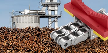 Duplex-Kette für Holztransport