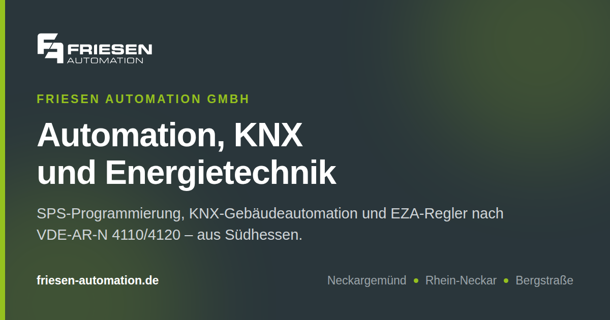 Friesen Automation – Fertigung