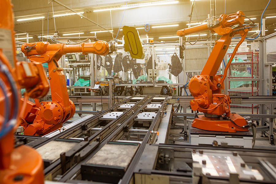 Elastomerbauteile für Robotik