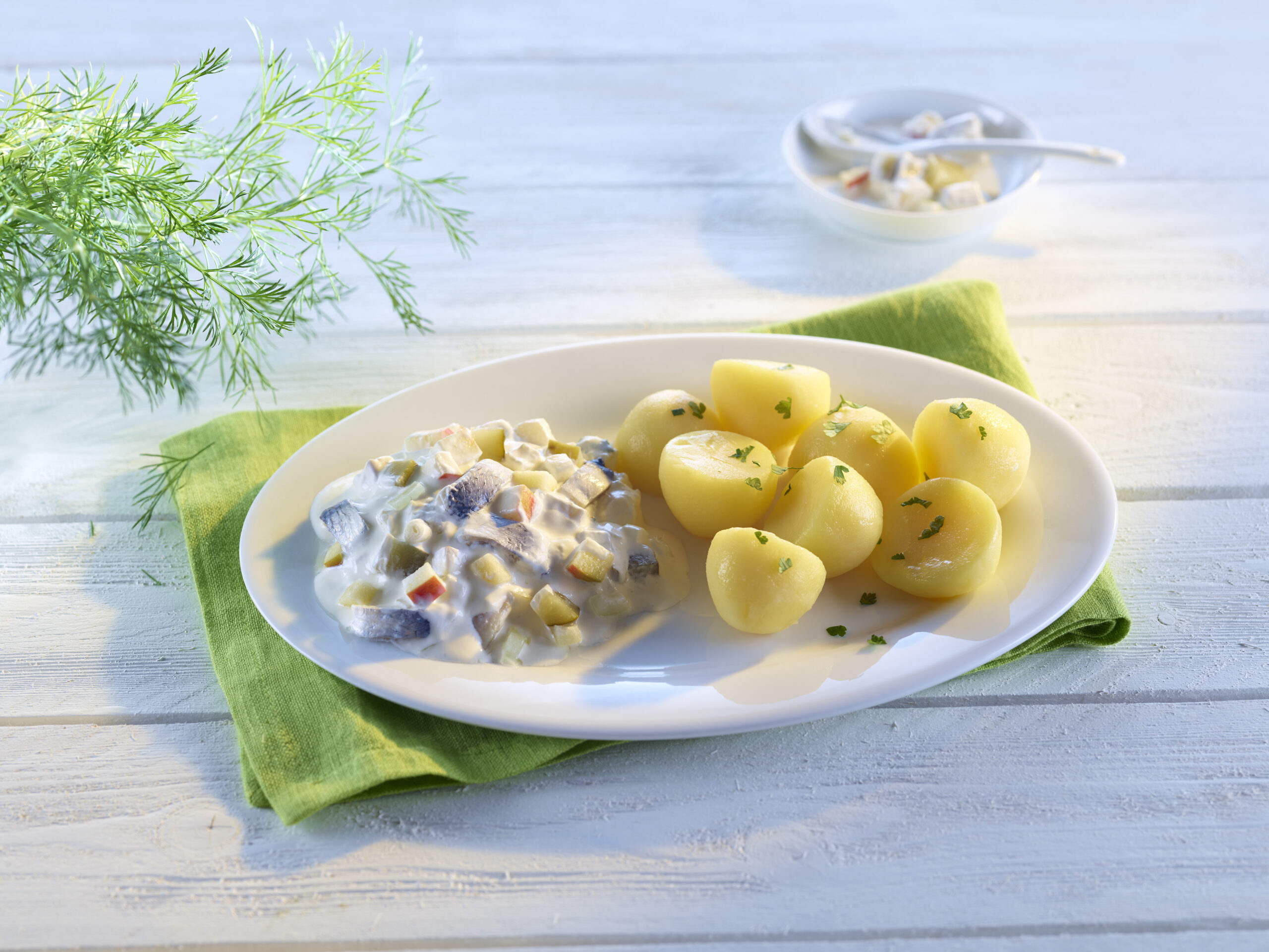 Hamburger Heringsstipp in Sahne