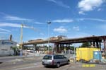 Blautalbrücke Ulm vor dem Firmengelände