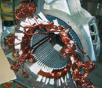 Gewickelter Elektromotor