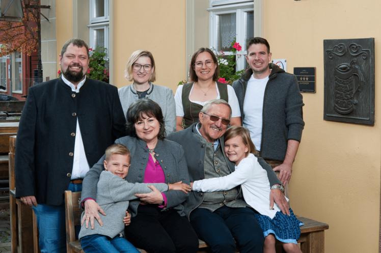 Die Betreiberfamilien Hollmann, Straub & Mereien