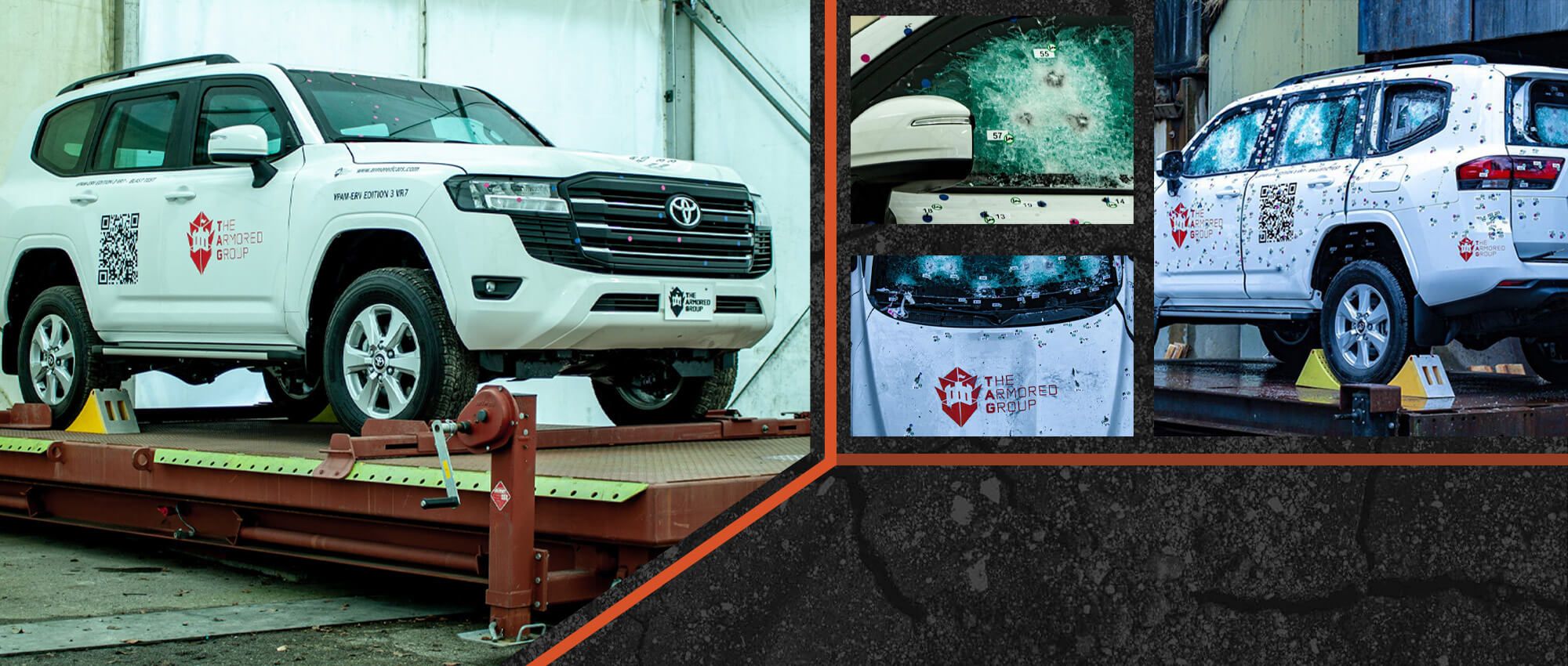 Toyota Land Cruiser 300 mit VPAM VR7-Zertifizierung