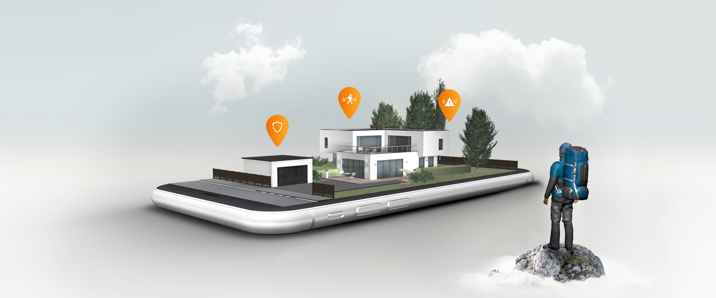 Smarthome-Alarmanlage (App-Steuerung)
