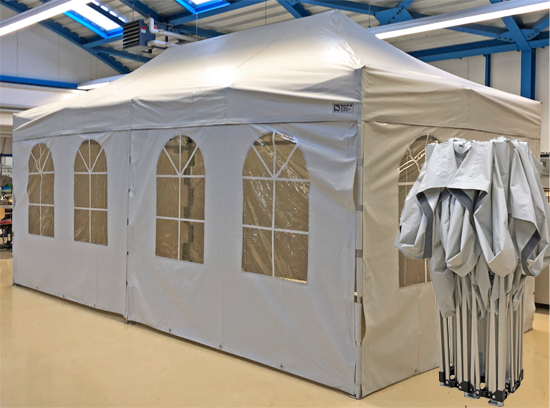 Faltzelt Pro-Tent 6 x 3 m