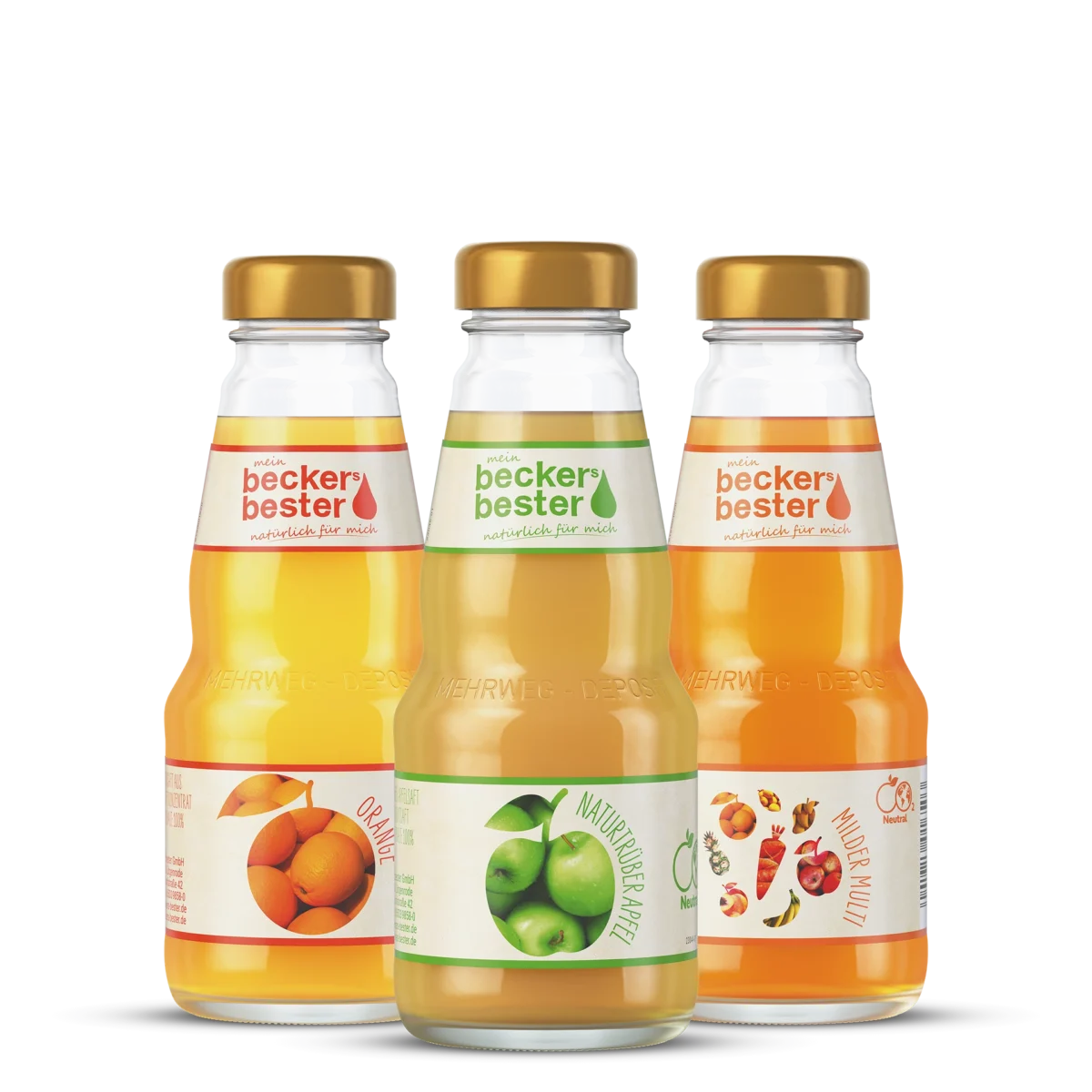 Säfte und Nektare 0,2 l Mehrwegflasche