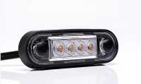 LED Umrissleuchte-Seitenleuchte Gelb 12–36 V