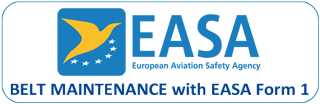 ASF-SafetyBelts: Gurtwartung mit EASA Form 1