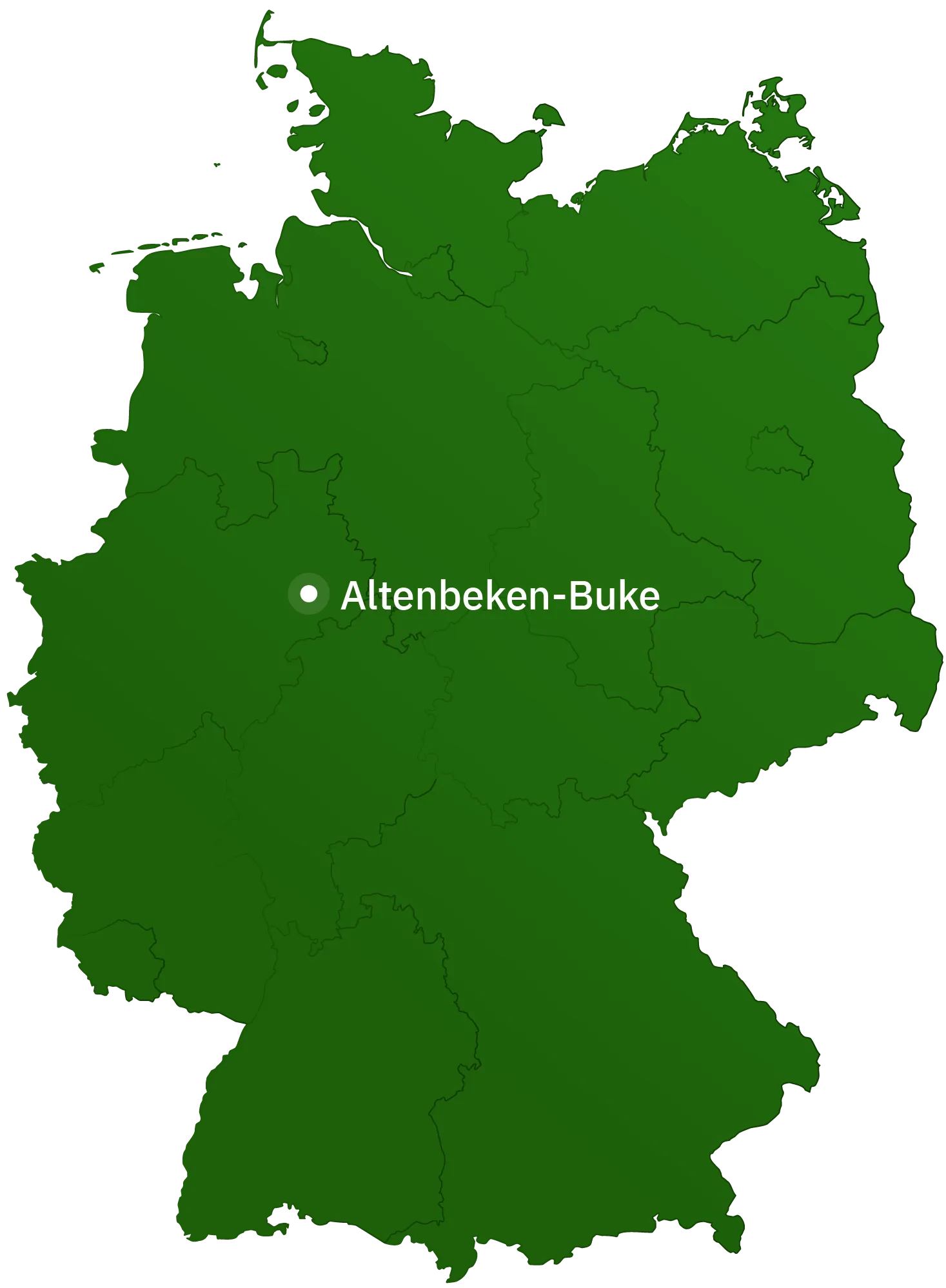 Lage des Standorts Altenbeken-Buke