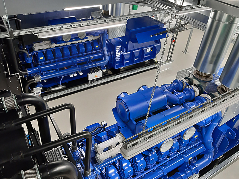 2 x 1500 kVA Notstromanlagen für ein Krankenhaus