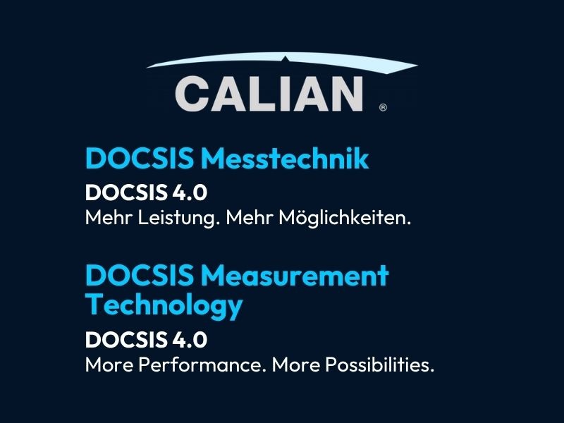 DOCSIS 4.0 Messtechnik (Calian)