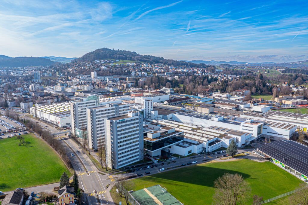 Bühler Uzwil – rund 4000 intelligent sanierte Leuchten