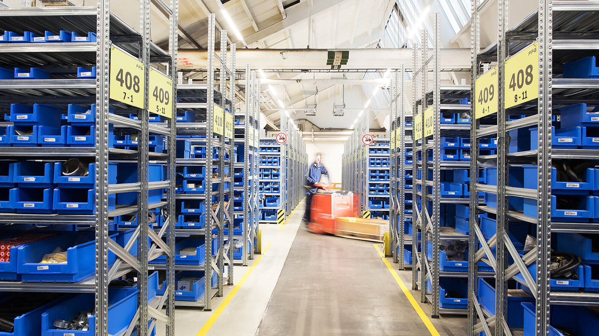 Logistik und Ersatzteilversorgung