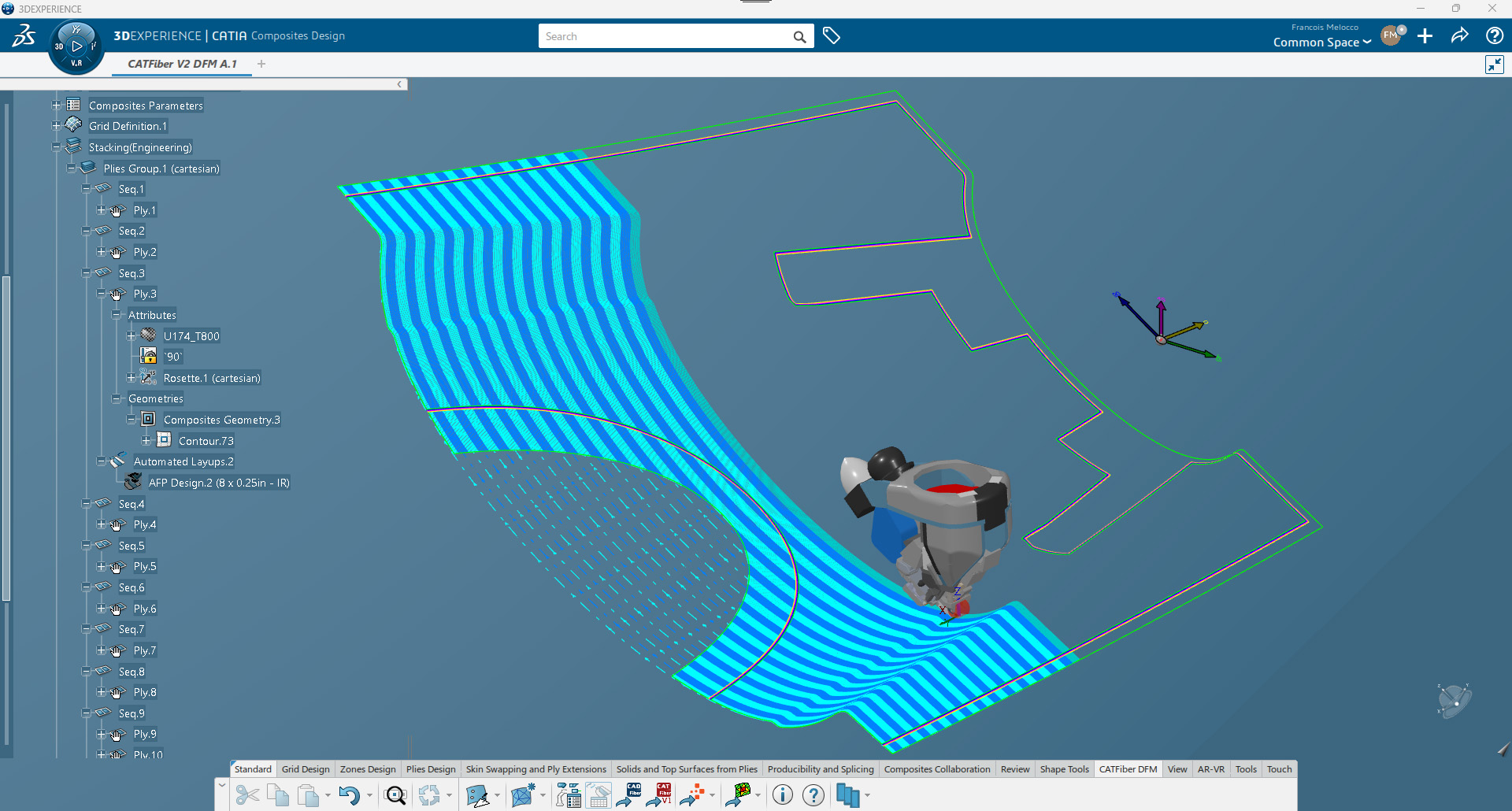 CATFiber-Software-Bauteilmodell