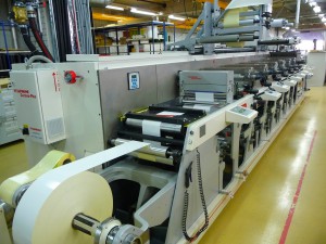 Etikettenproduktion bei Leuthardt AG