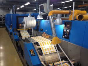 Ilma 340 Druckmaschine für farbige Etiketten