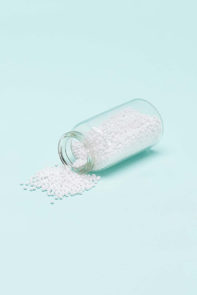 Granulate (millimetergroß)