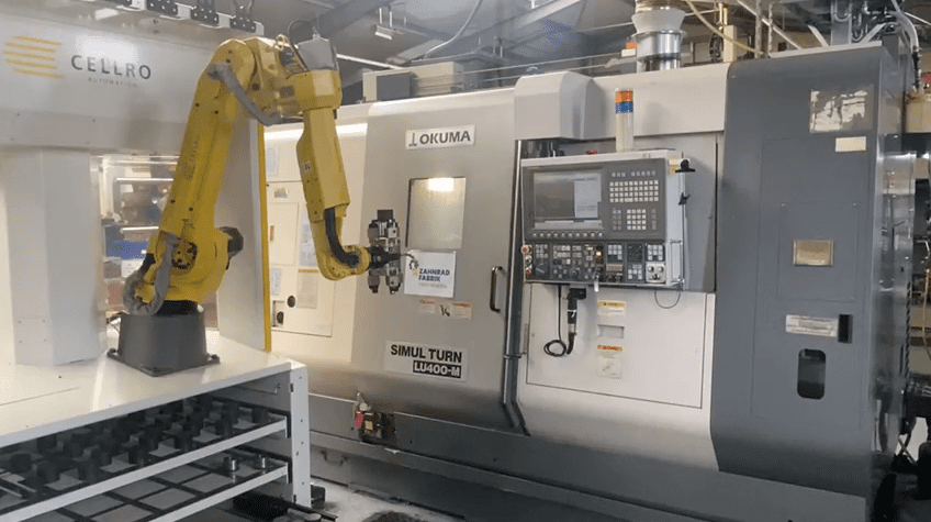 Roboteranbindung Okuma LU400-M