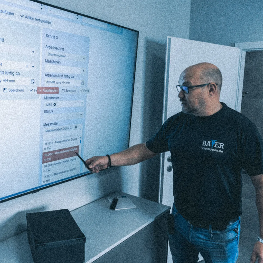 Eigenentwickeltes ERP-System