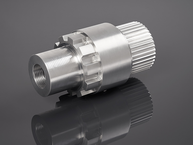Drehteil Verzahnung Aluminium