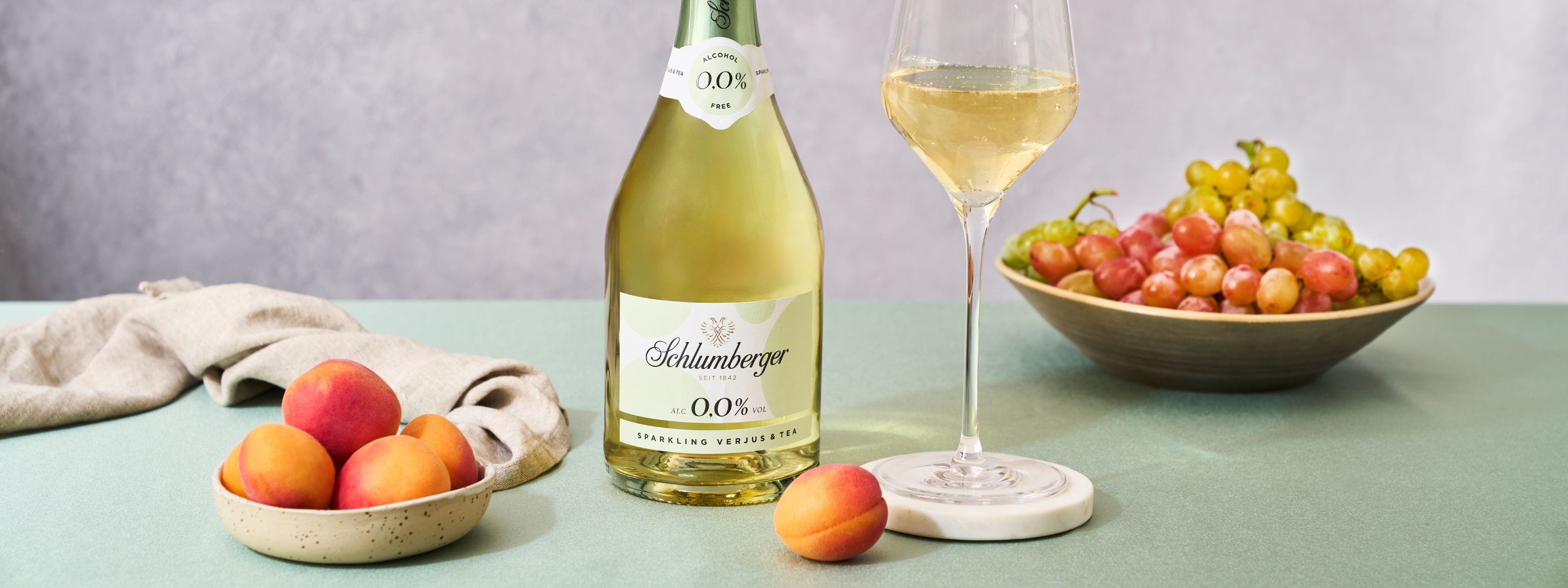 Sparkling Verjus & Tea