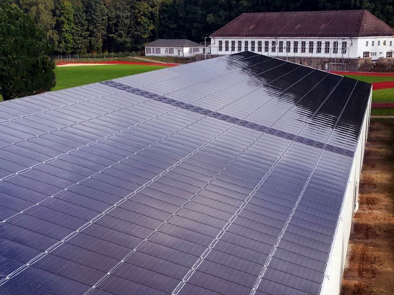 PV-Indach Marineschule Plön