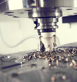 CNC-Bearbeitetes Bauteil