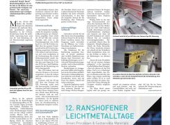 AT-520 SBZ in der Aluminium-Praxis 08/2022