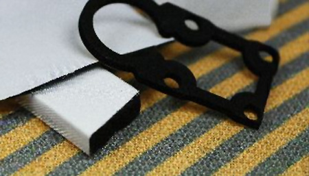 Material samples flat gaskets
