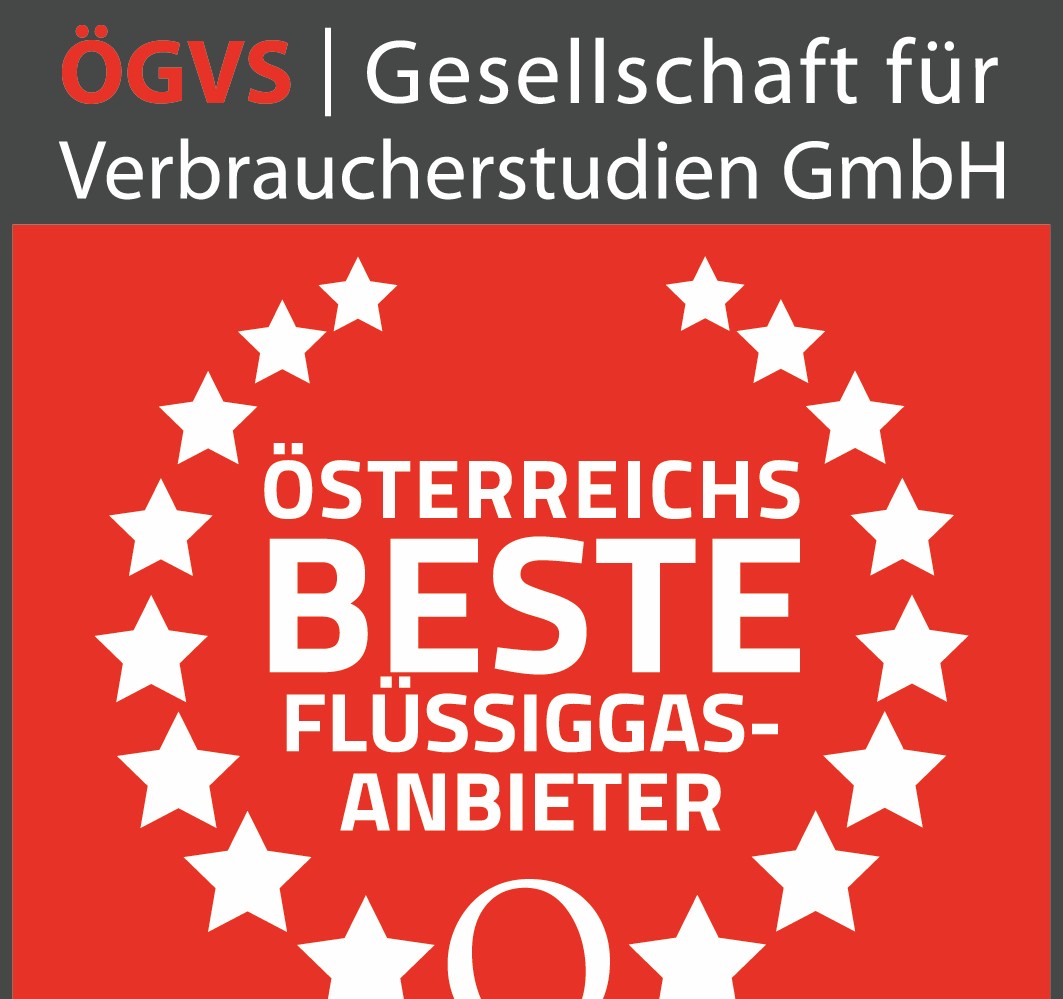 ÖGVS-Prädikat: Bester Flüssiggasanbieter Österreichs 2026